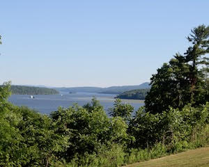 The view from Wilderstein.