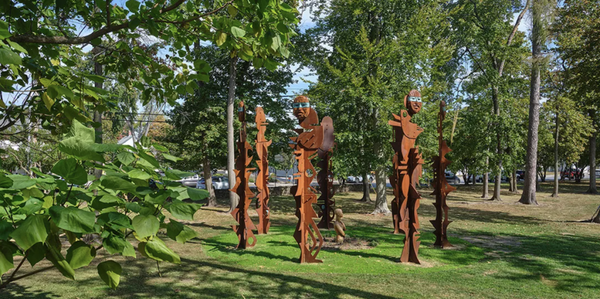 Rose B. Simpson’s Monumental Sculpture Seed Takes Root at Vassar