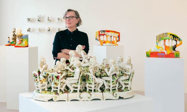 Ceramics Gallerist Leslie Ferrin Tracks Her 40-Year Journey In “Are We There Yet?"