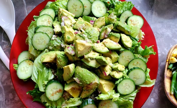 Recipe: Decadent Avocado Salad With A Sassy Citrus Vinaigrette