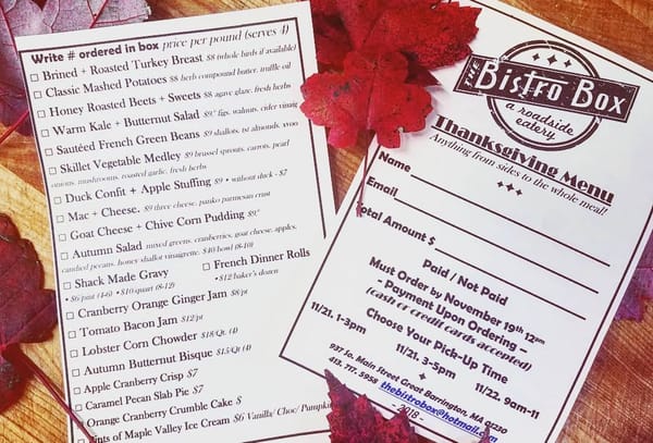 The RuraList: Six Thanksgivings To Go