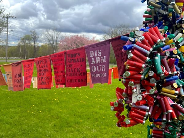 Art Installation Demands Thoughts, Prayers And Action At Five Points