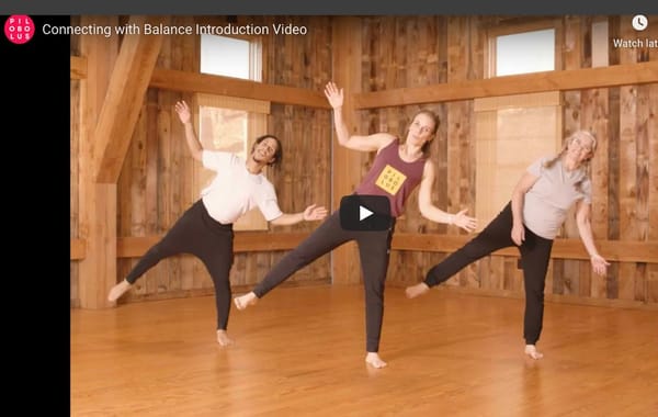 "Connecting With Balance" Video Series Brings Pilobolus Into Your Home