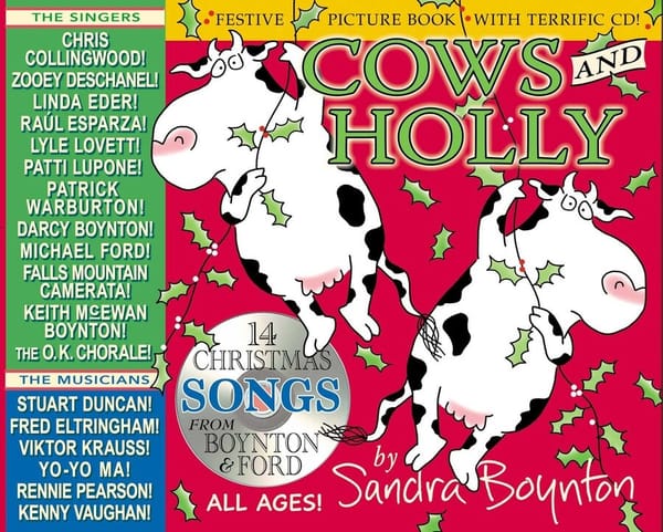 A Sandra Boynton Christmas At AMP: "Cows And Holly" With Live Performances
