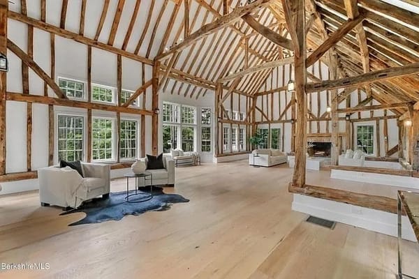 17th Century Beams with 21st century style in South Egremont, $2,649,000