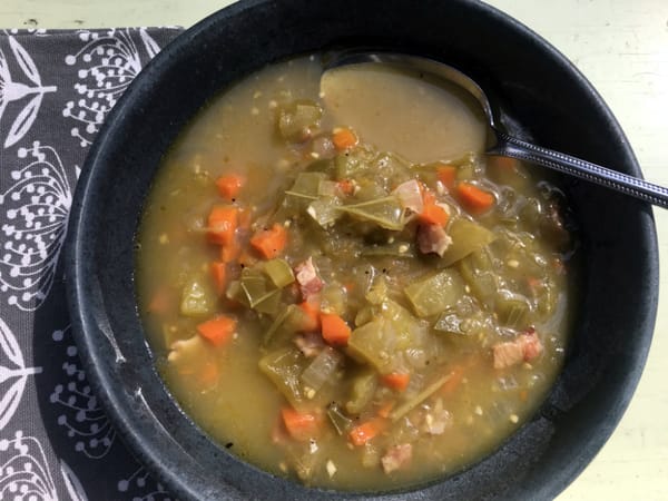 Recipe: Green Tomato and Bacon Soup