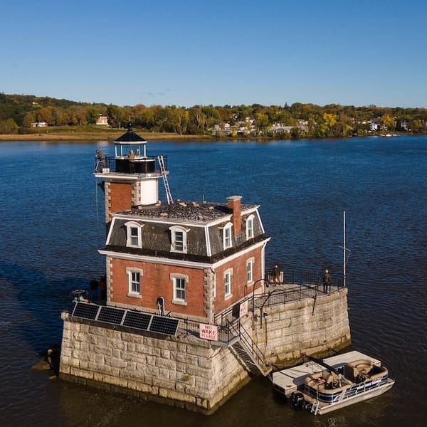 At Its 150th Anniversary, The Hudson-Athens Lighthouse Gets The Gift Of Restoration