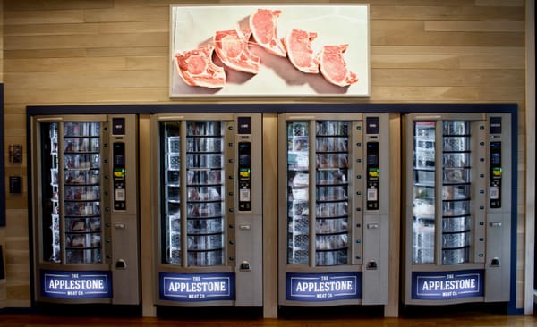 Vending Machines Mete Out The Beef At The Applestone Meat Company