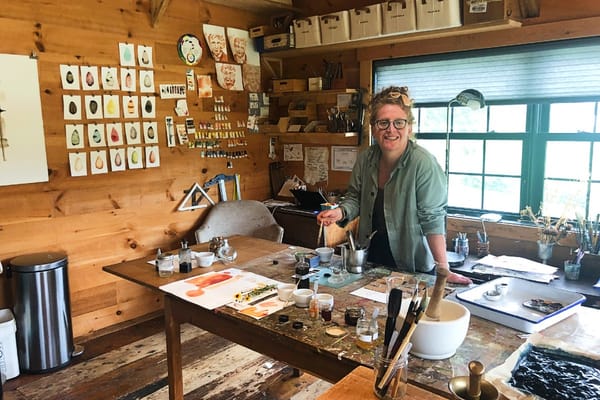 Jill Duffy Colors Her World With Handmade Pigments At Farm & Field