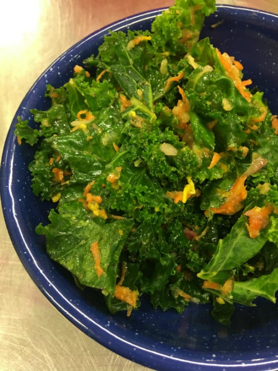 Recipe: Kale, Carrots And Apple Confetti Salad