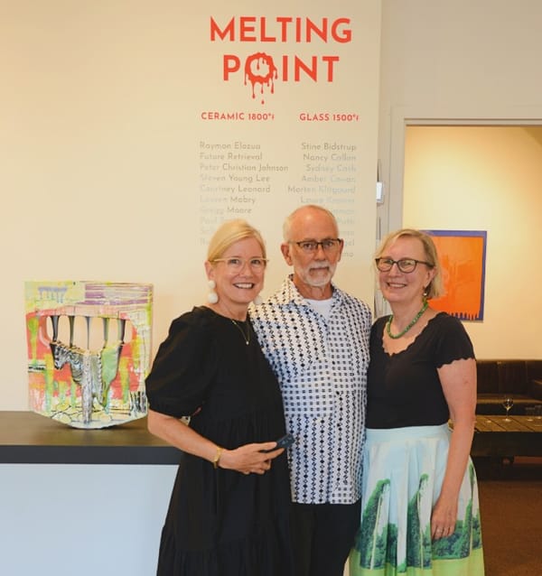Ferrin Gallery Artists Meld At The "Melting Point" Reception