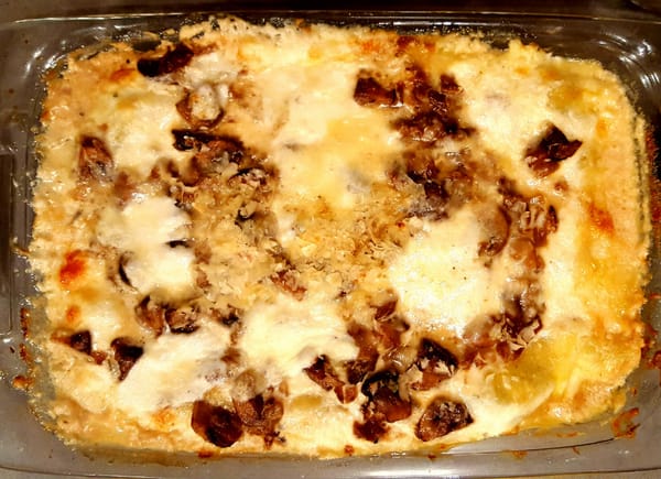 Recipe: Mushroom Burrata Lasagna