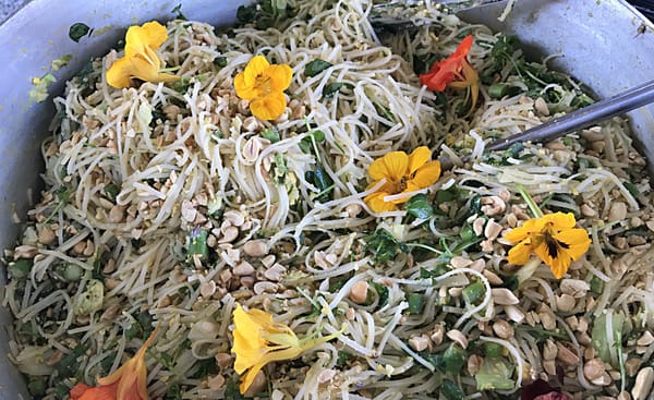 Recipe: Vegetable Pad Thai (With Asian Coleslaw)