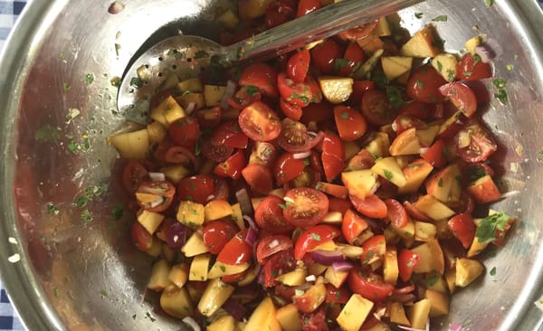 Recipe: Peach Tomato Salsa