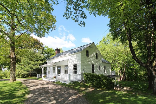 Classic White Farmhouse