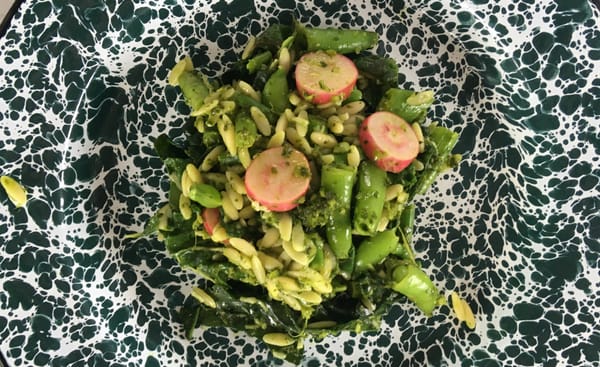 Recipe: Garlic Scape Pistou