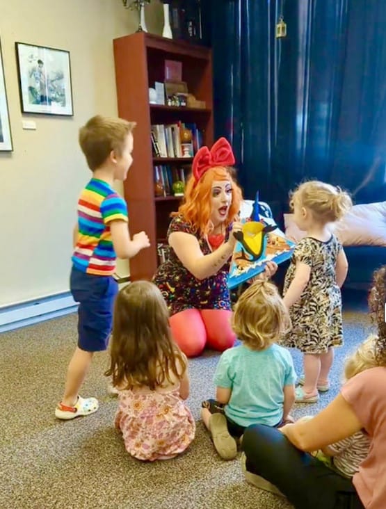 Poppy DaBubbly Debuts National Drag Story Hour Chapter In The Berkshires