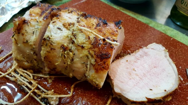 Recipe: Bourbon-Spiked Boneless Pork Loin Roast