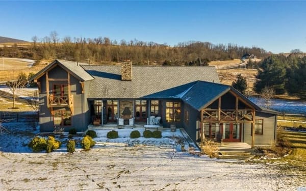 Farm House With Solar