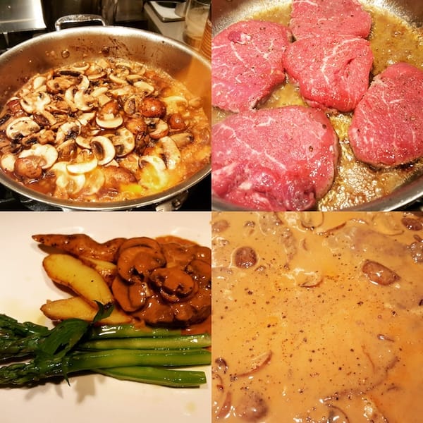 Recipe: Steak Diane