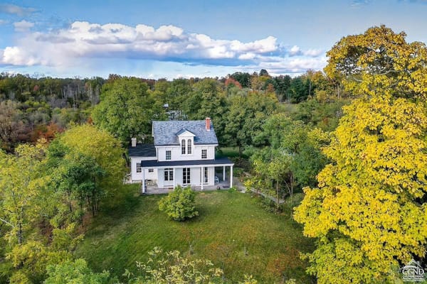 Restored 19th-Century Farmhouse In Tivoli, $1,895,000