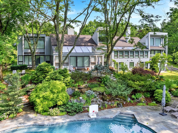 Estate Built into a Hillside in West Stockbridge