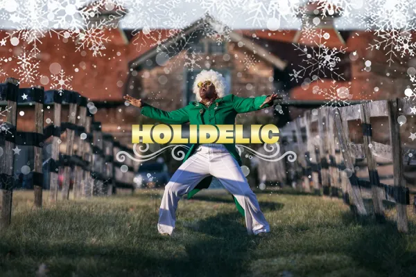 Everett Bradley’s “Holidelic” Takes Off in Tivoli