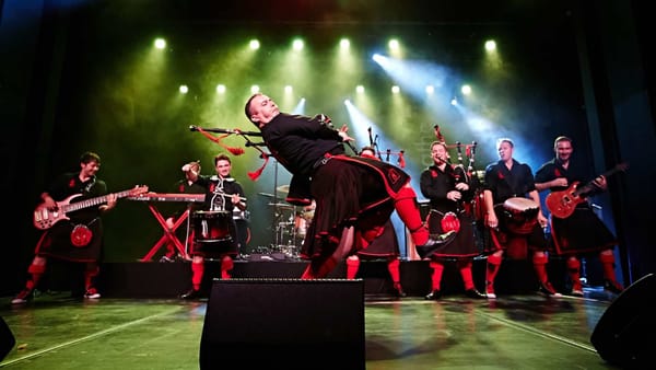 Rockstar Bag Pipers Blow in Torrington