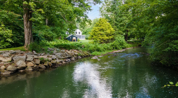 1850 Antique on a Salmon Kill Swimming Hole, in Lakeville