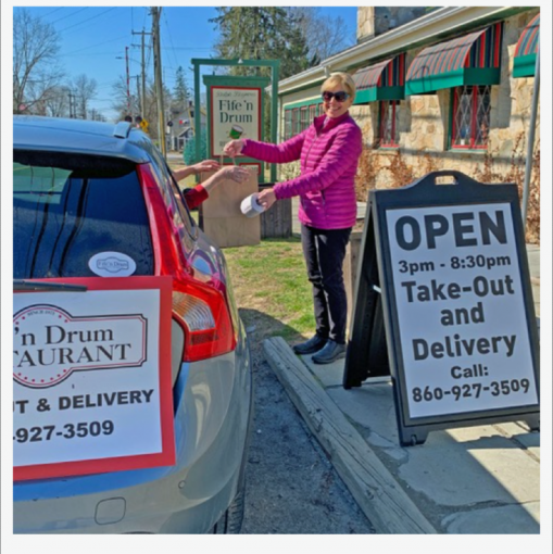 <p><strong>Elissa Potts, owner of Fife &#39;n Drum, will deliver almost anything. (Photo courtesy of Elissa Potts)</strong></p>