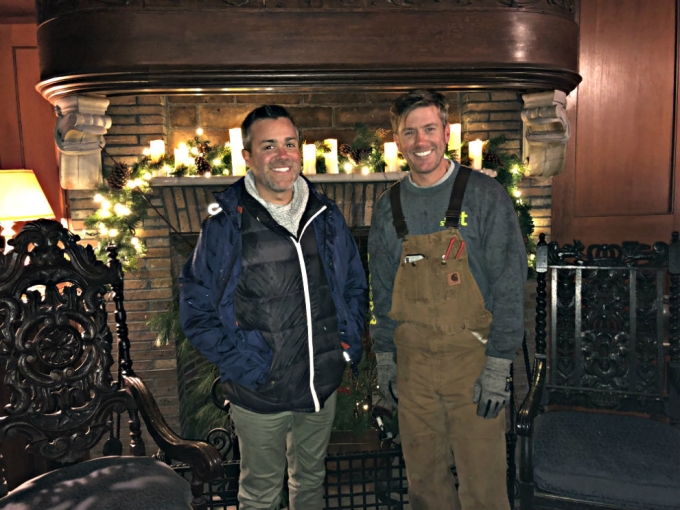 <p><strong>Michael Rodriguez,&nbsp;director of signature events for The Trustees, and Brian Cruey, general manager at Naumkeag and of The Trustees&#39; properties in the Southern Berkshires.</strong></p>