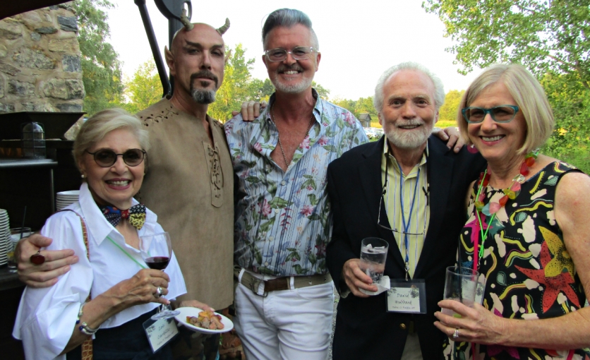 <p><strong>Lois Cardillo,&nbsp;Ken DeLoreto, who served as the evening&#39;s co-auctioneer,&nbsp;Ritch Holben, David Hubbard and Elizabeth Olenbush.</strong></p>