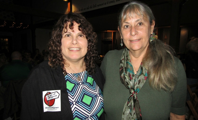 <p><strong>RI&#39;s Editor, Lisa Green, and friend Mara Herskovitz.</strong></p>